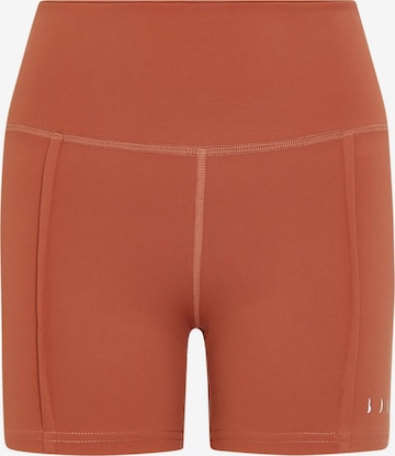 Born Slim fit Trousers with creases 'Sayani' in Orange: front
