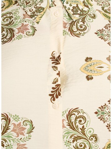 Camicia da donna 'Mestea' di Zizzi in verde