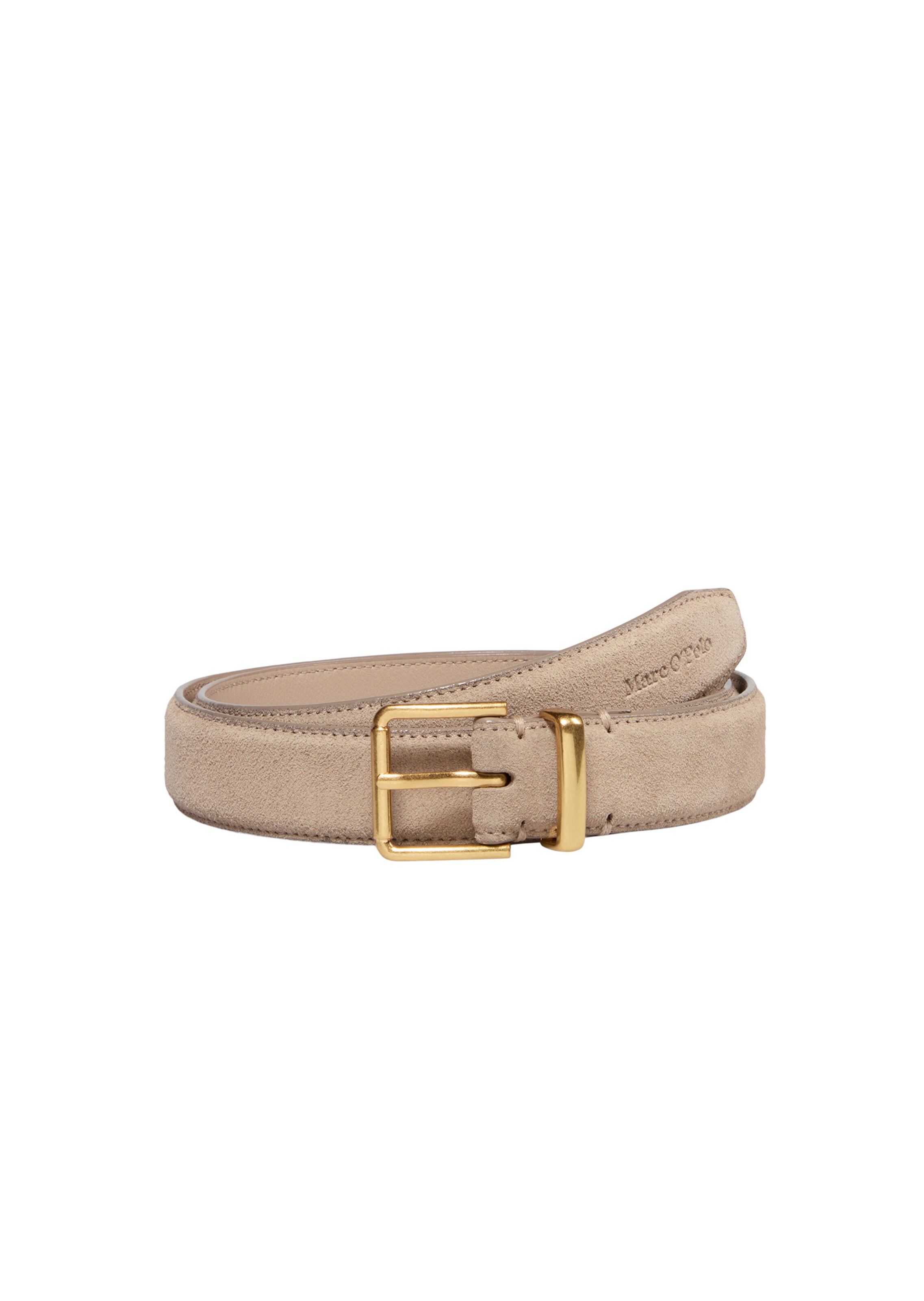 Marc O'Polo Belt in Beige: front