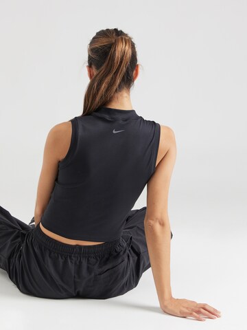 NIKE Sporttop 'One' in Zwart