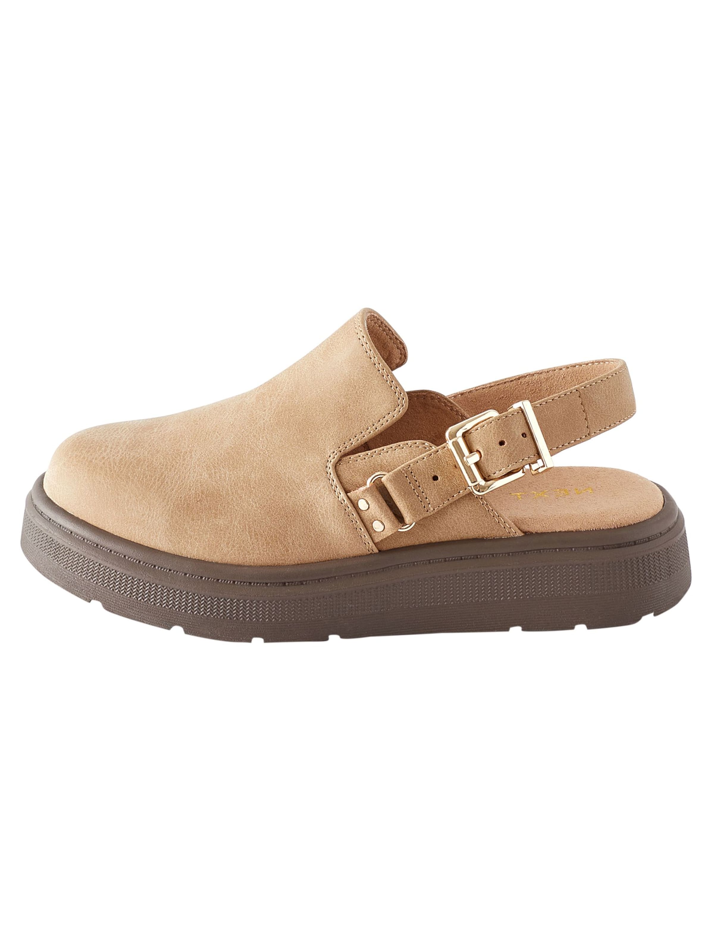 Next Hjemmesko i beige: forside