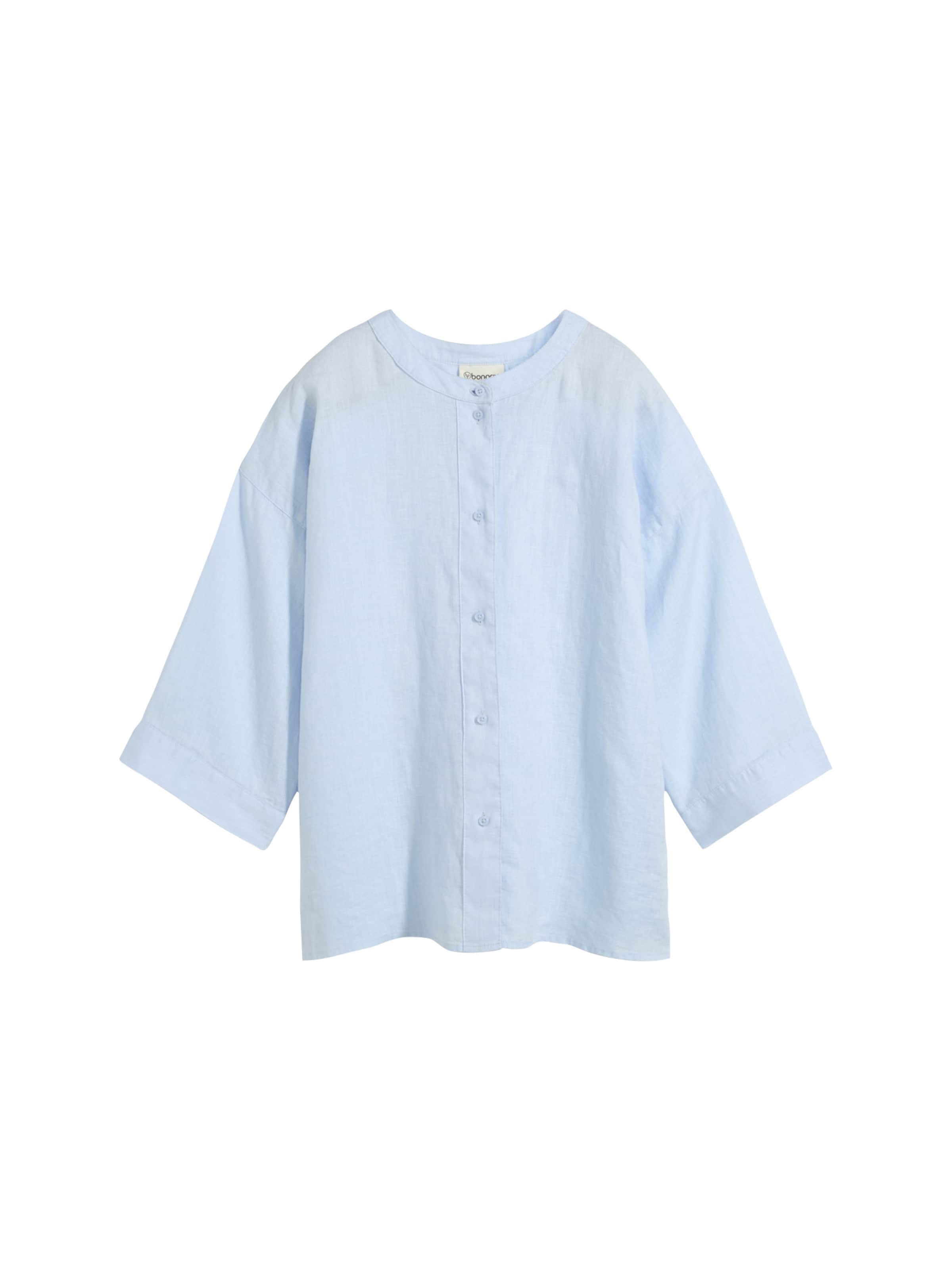 bonprix Blouse in Blauw: voorkant