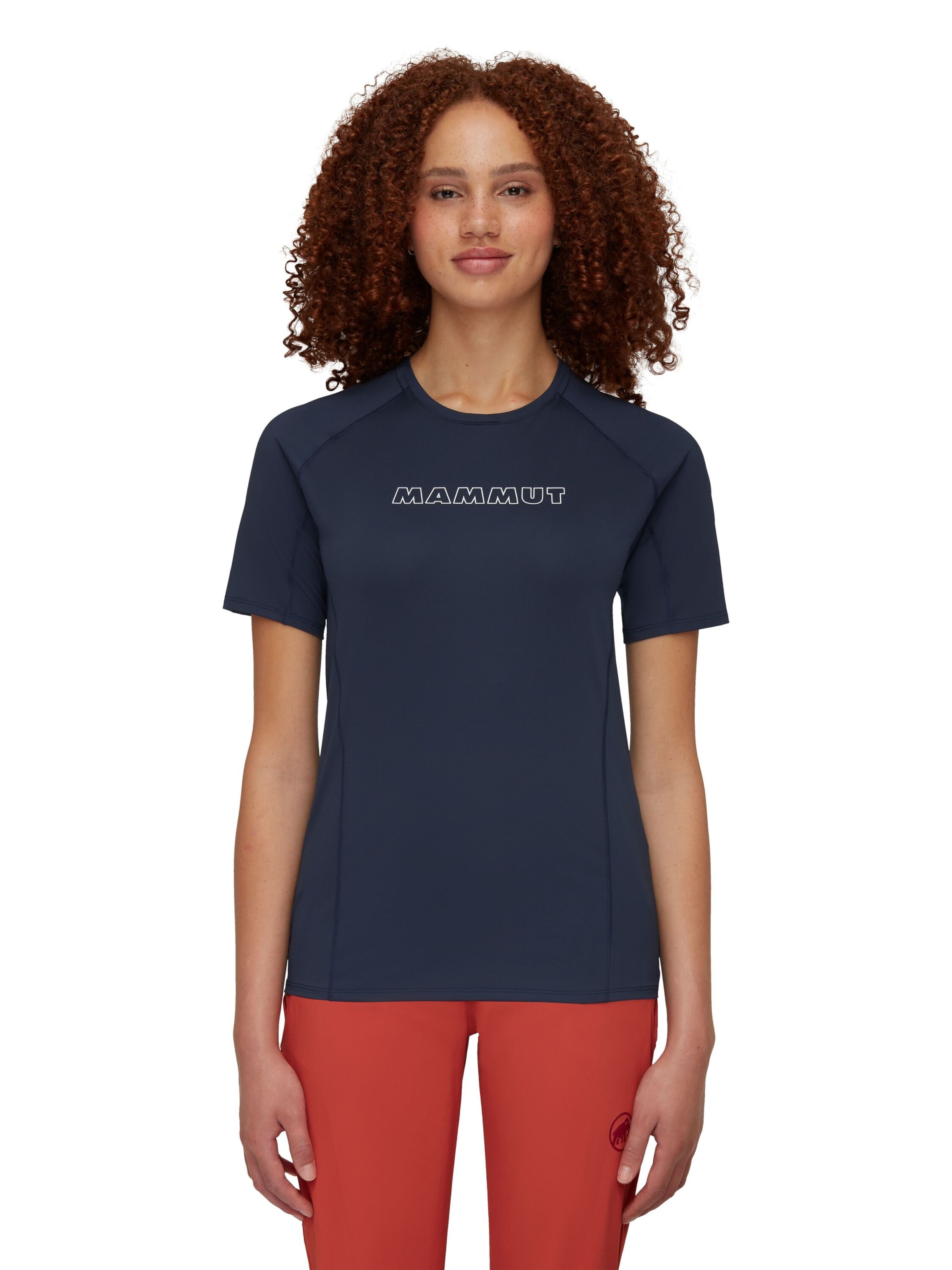 MAMMUT Performance Shirt in Blue: front