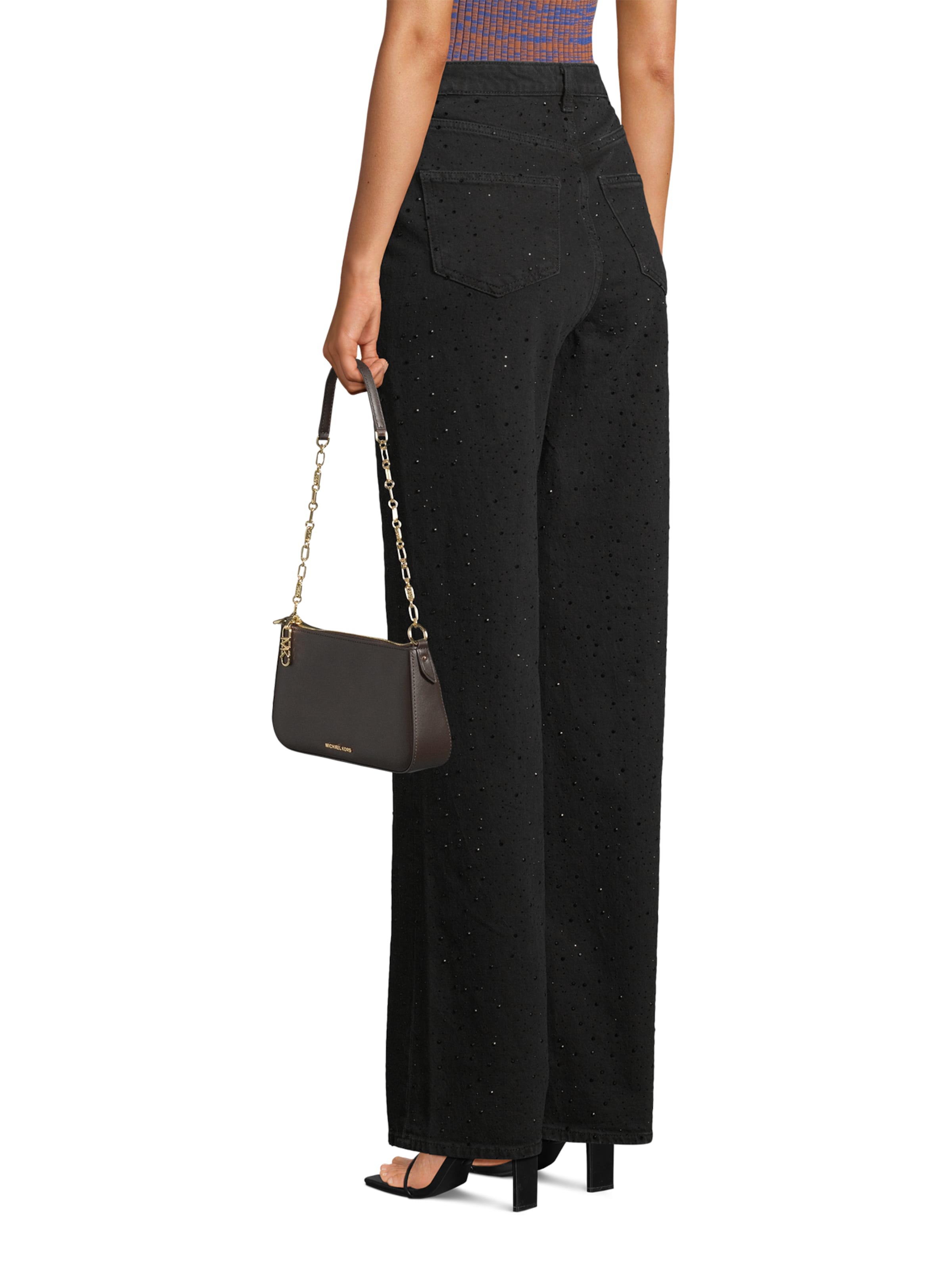 MICHAEL Michael Kors Наплечная сумка в Коричневый: спереди