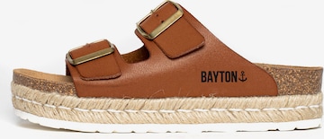 Bayton - Zapatos abiertos 'Alcee' en marrón: frente