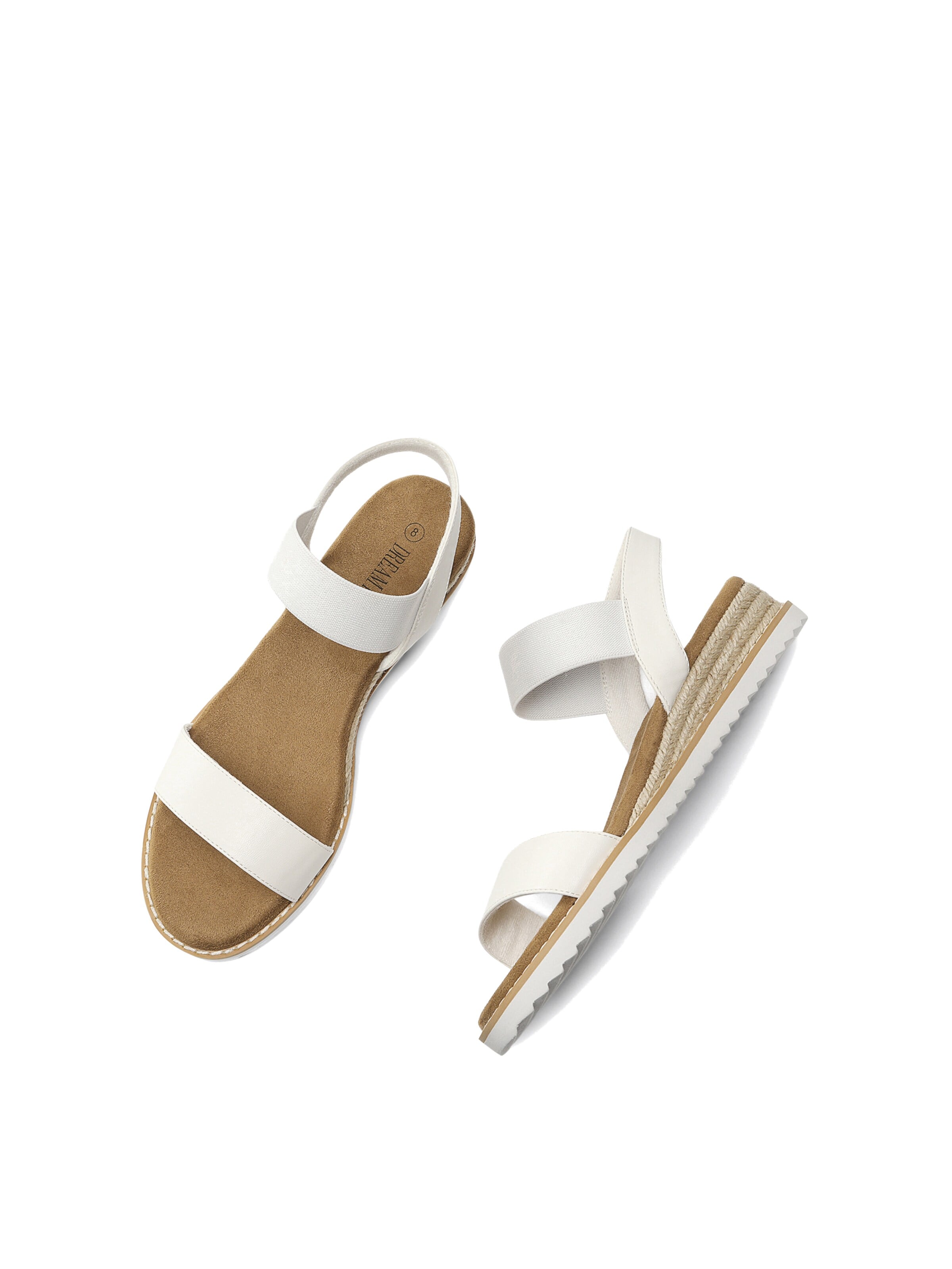 Dream Pairs Sandals in White