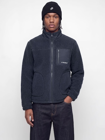 Veste en polaire 'JJESOHO' JACK & JONES en bleu : devant