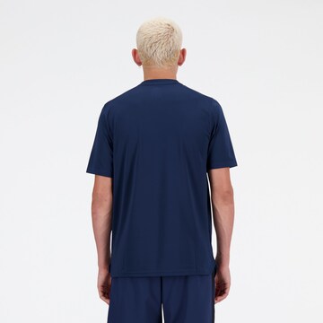 T-Shirt fonctionnel 'Tournament' new balance en bleu