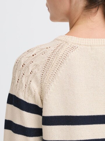 Oxmo Trui 'Sanva' in Beige