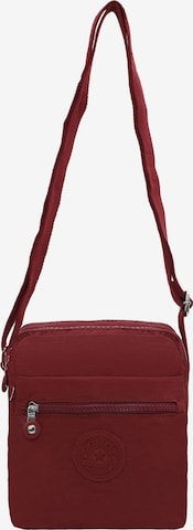 Mindesa - Mala de ombro em vermelho: frente