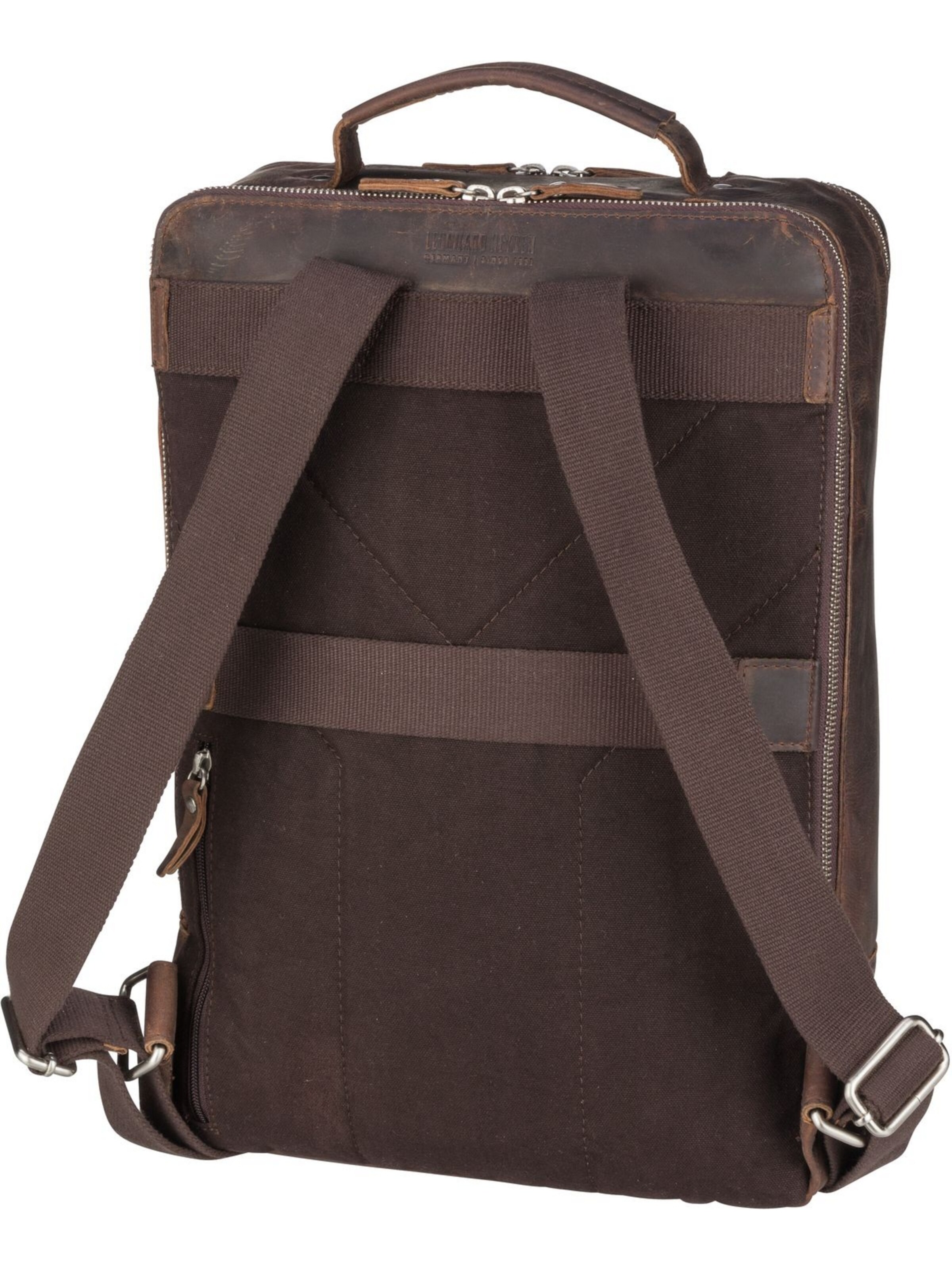 LEONHARD HEYDEN Rucksack in Braun