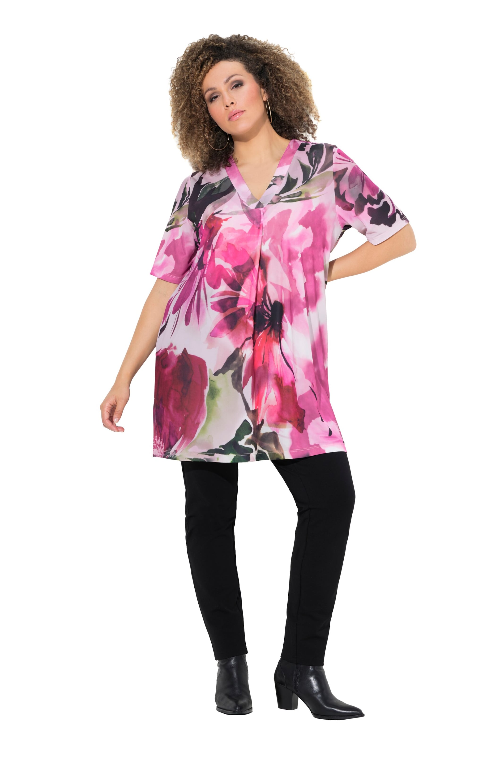 Ulla Popken Shirt in Purple