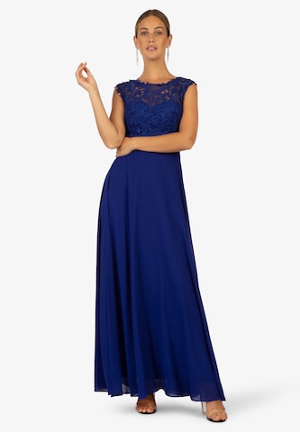 Robe de soirée Kraimod en bleu : devant