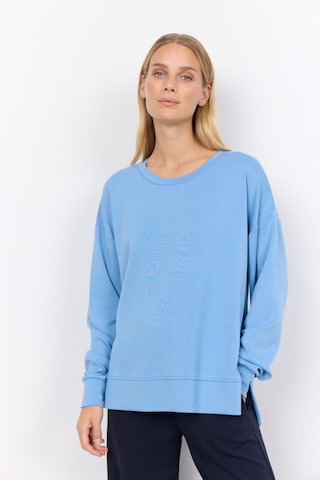 Soyaconcept Sweatshirt 'BANU' in Blue: front