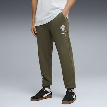 PUMA Regular Sportbroek 'Manchester City' in Groen: voorkant