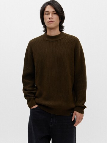 Pullover di Pull&Bear in verde: frontale