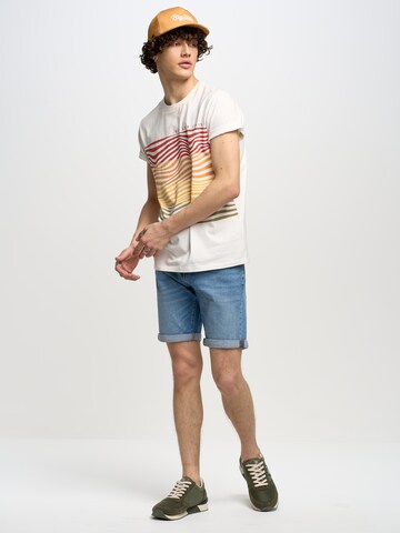 BIG STAR Regular Shorts 'Aden' in Blau