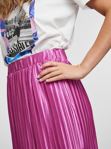 PIECES Skirt 'Noelle' in Pink