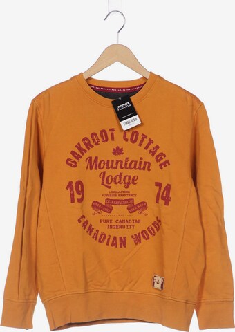 CG CLUB OF GENTS Sweatshirt & Zip-Up Hoodie in M in Orange: front