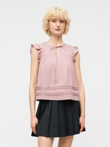 ONLY Blus 'ONLARIS' i lila: framsida