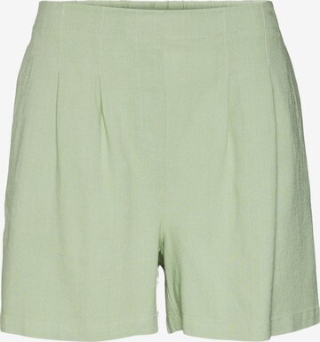 VERO MODA - Pantalón plisado 'JESMILO' en verde: frente