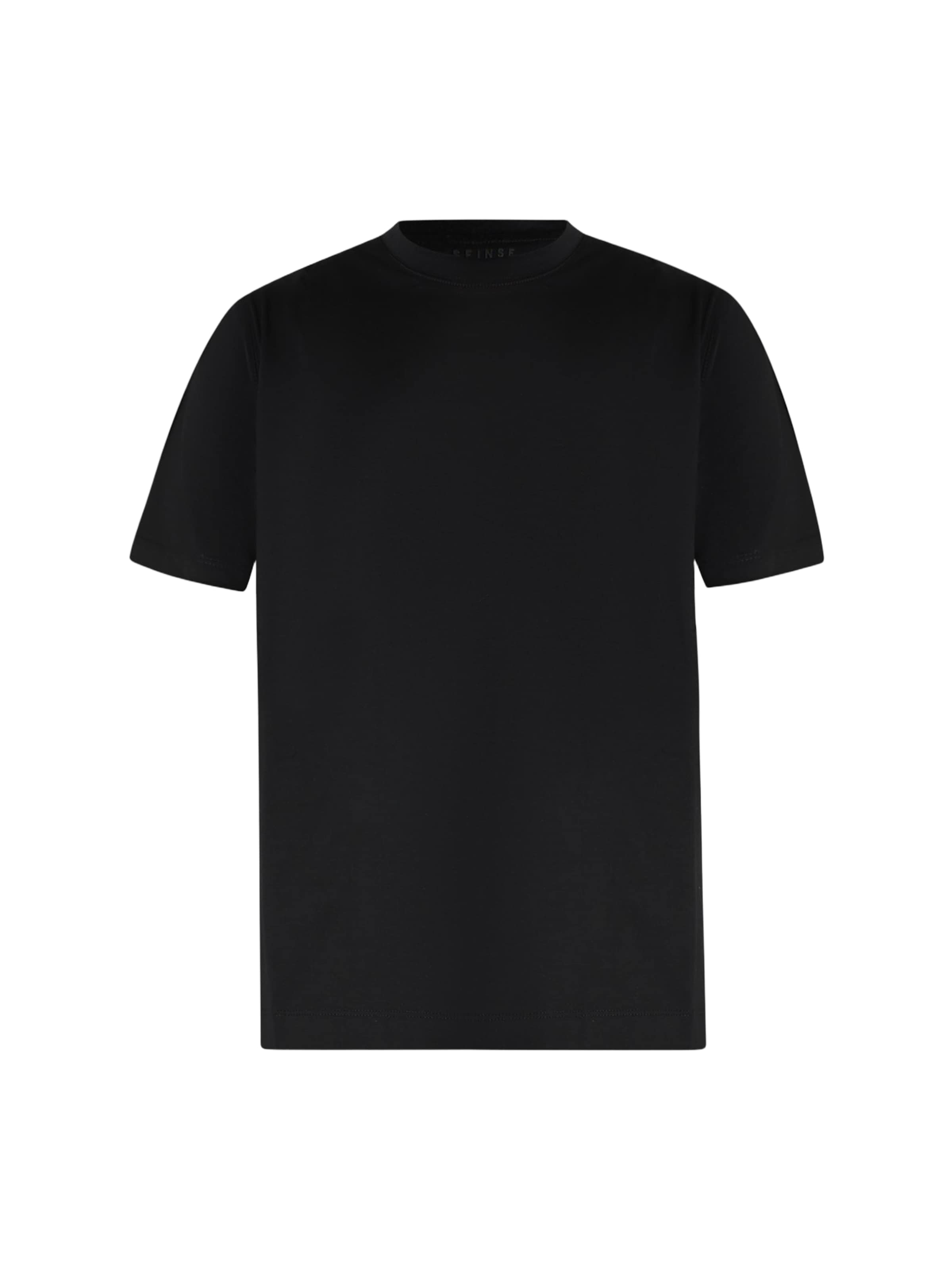 T-Shirt SSEINSE en noir : devant