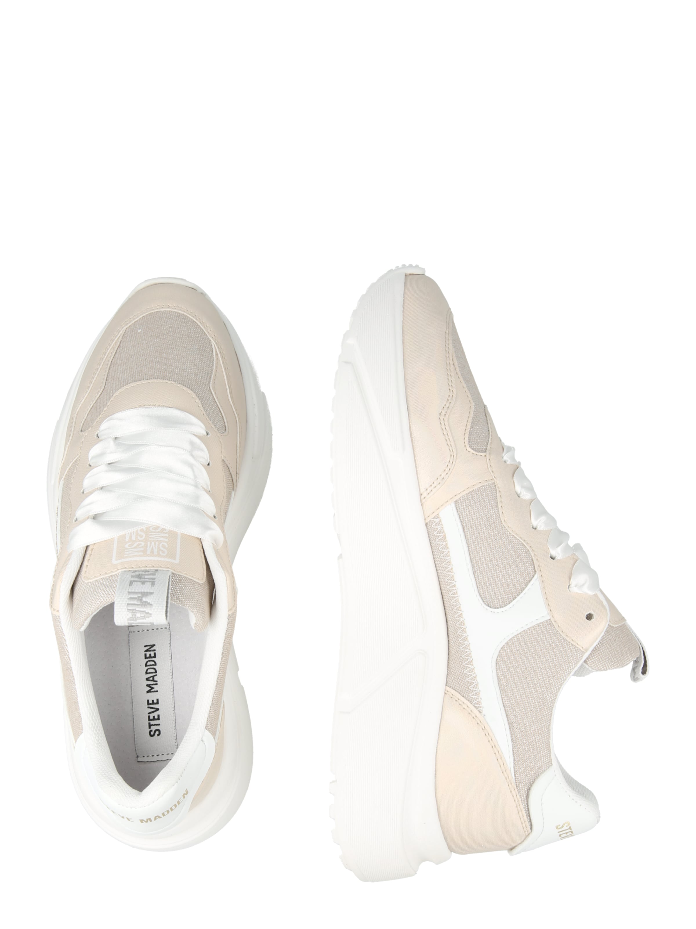 STEVE MADDEN Низкие кроссовки 'Starlyn' в Бежевый