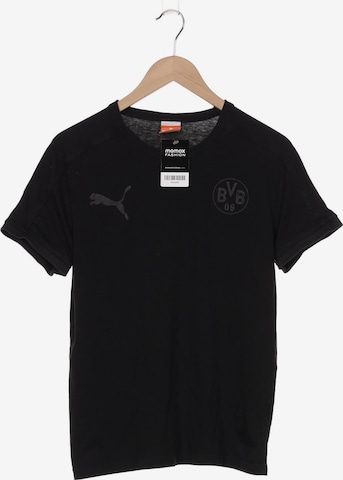 PUMA T-Shirt M in Schwarz: Vorderseite