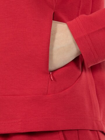 Smilodox Sweatshirt 'Sirena' in Rot