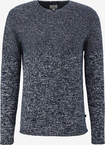 Pull-over QS en bleu : devant