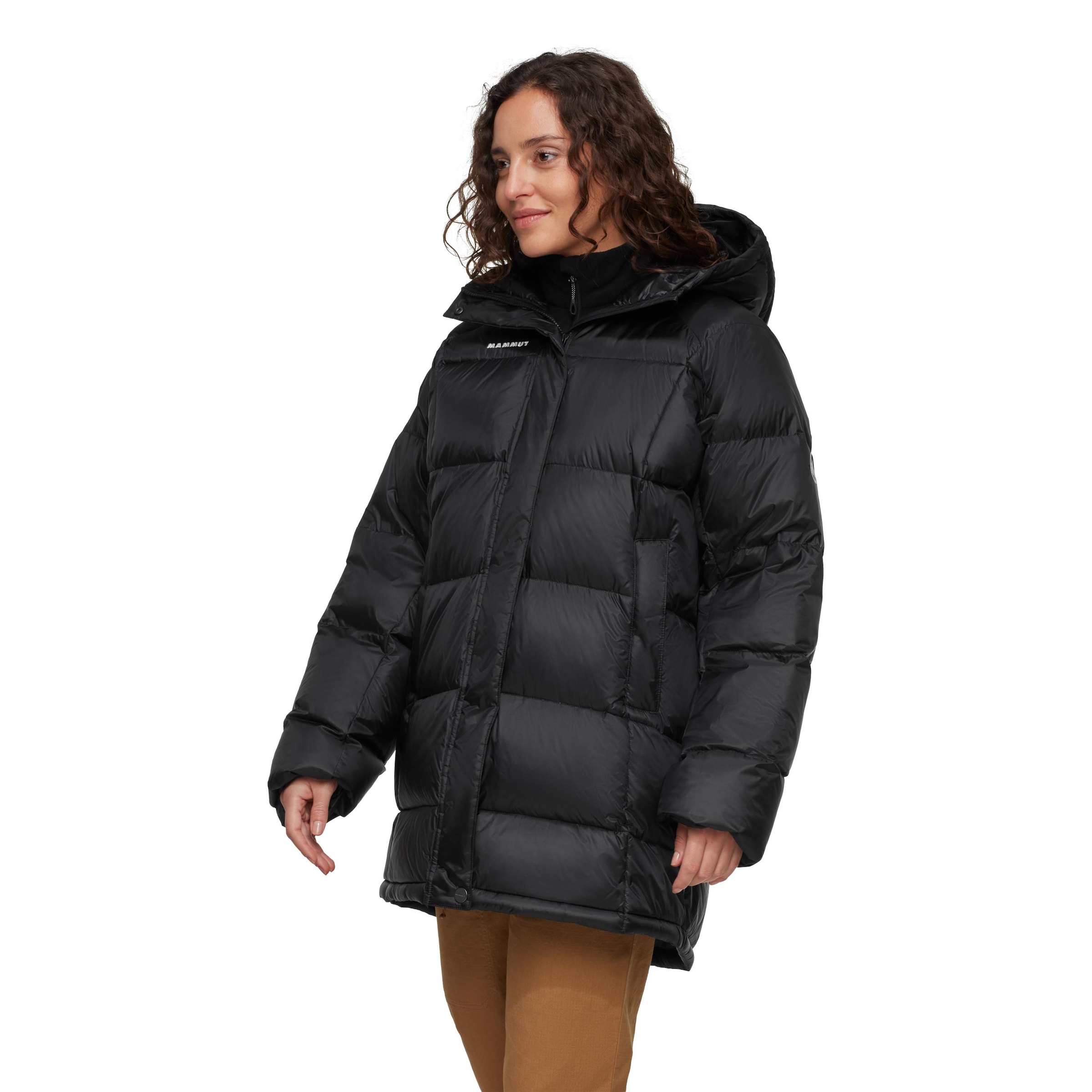 MAMMUT Outdoor Jacket 'Glacier Glow' in Black