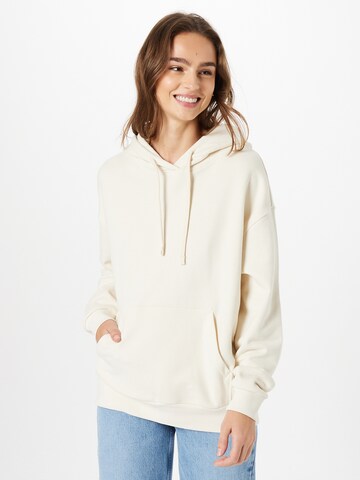 Sweat-shirt ARMEDANGELS en beige : devant