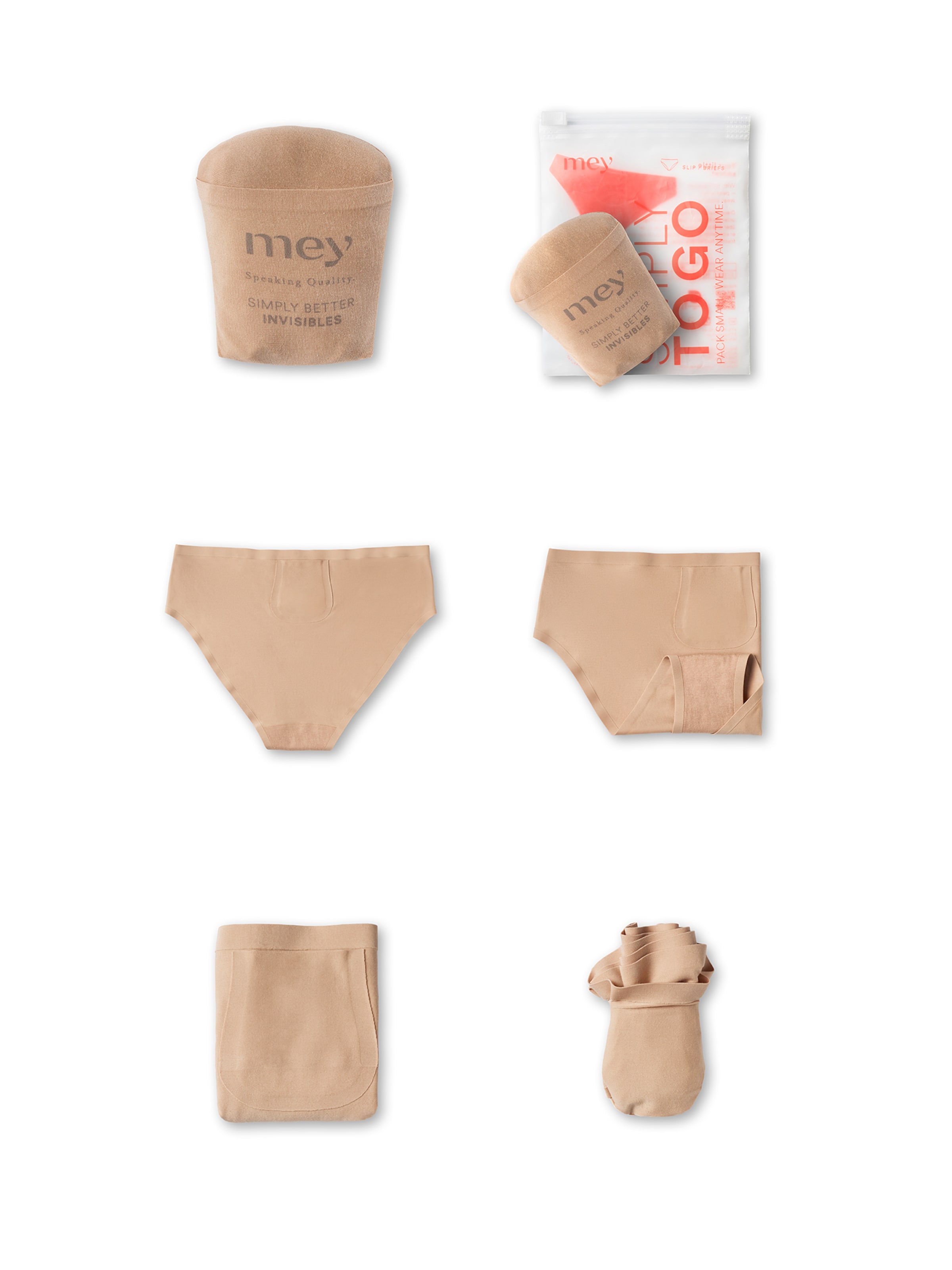 Mey String 'Simply To Go' in Beige