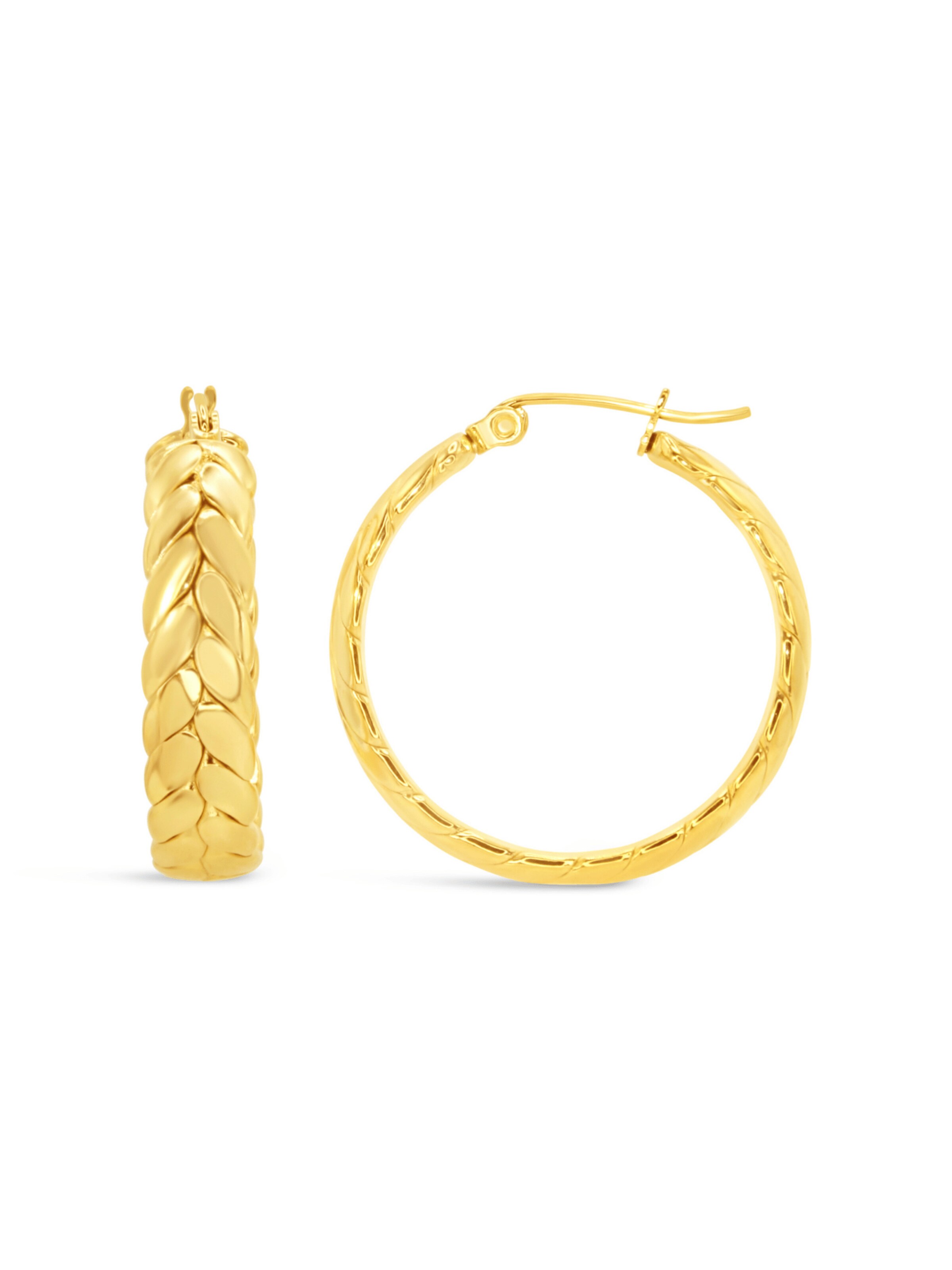 ARS-ARGENTI Ohrringe 'QUEEN ELEONORE'‌‌‌‌ in Gold: Vorderseite