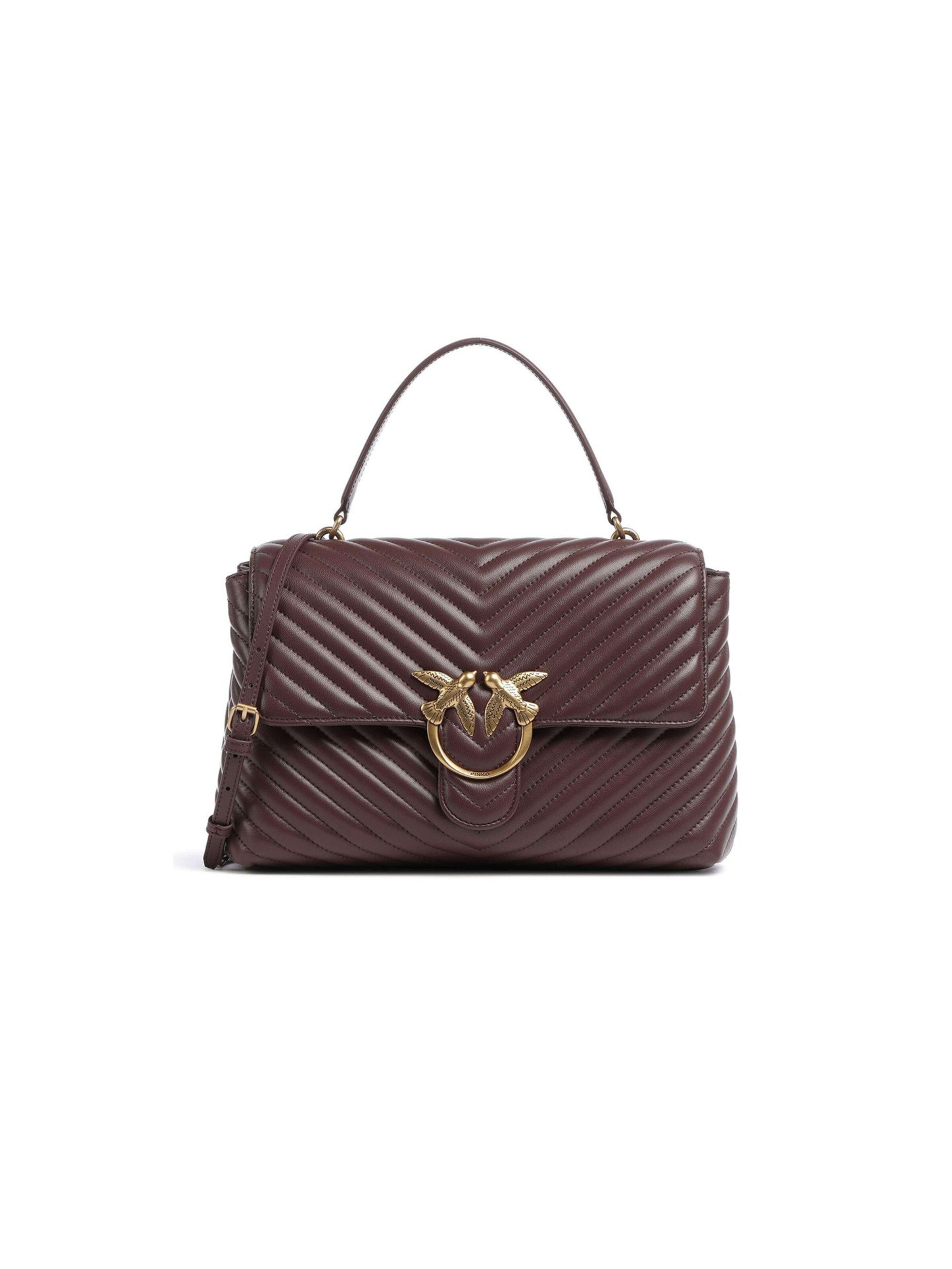 PINKO Handbag in Brown: front
