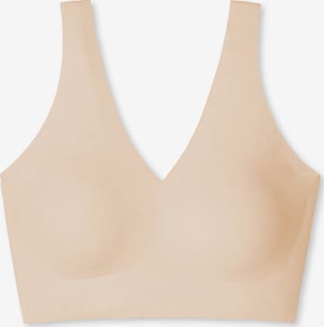 Soutien-gorge ' Lasercut Invisible Soft ' SCHIESSER en beige : devant