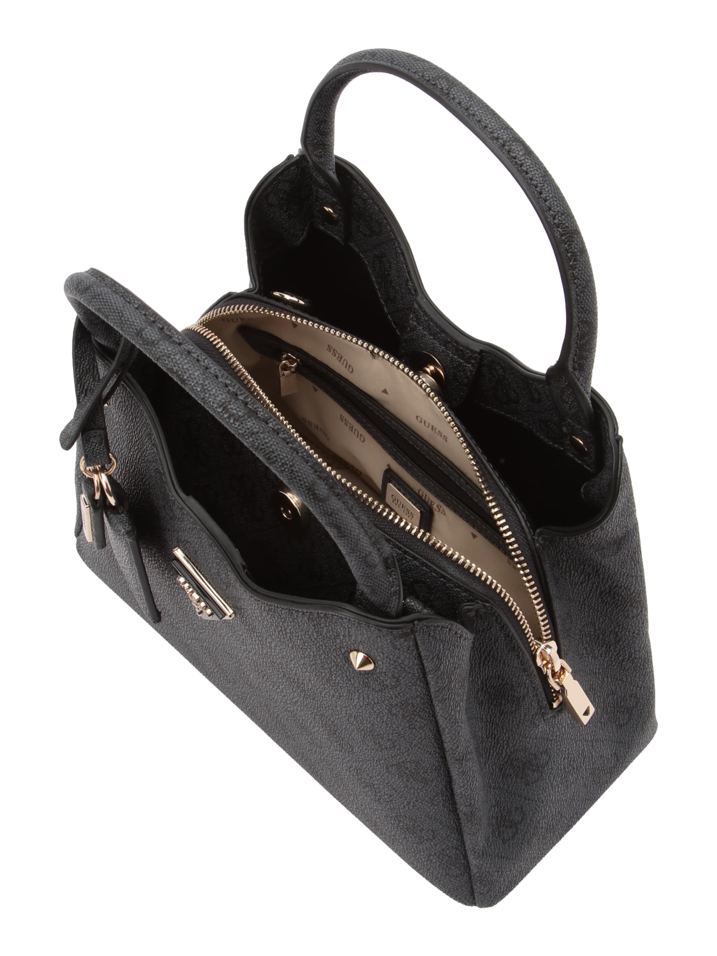 GUESS Håndtaske 'MERIDIAN II' i sort