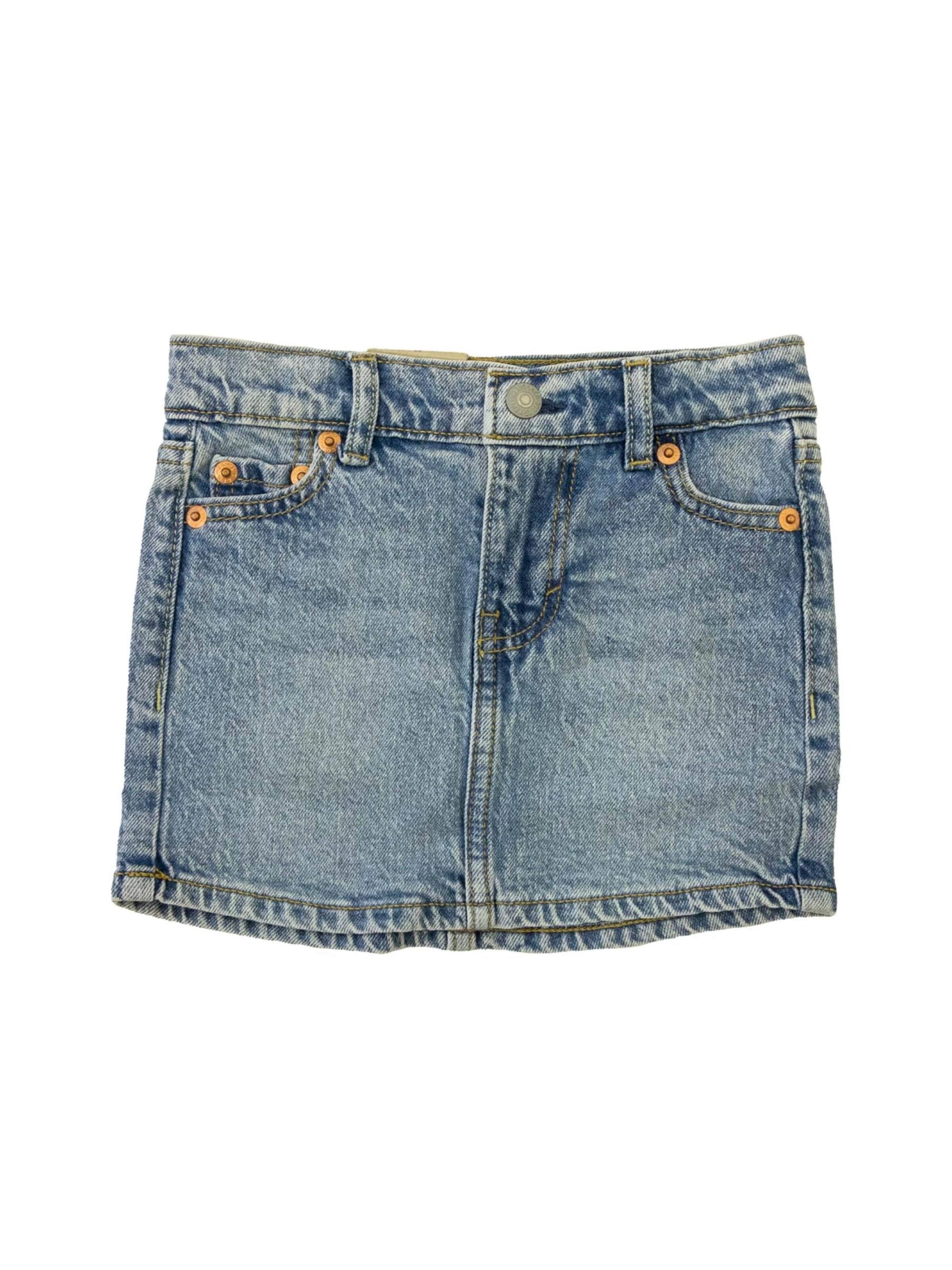 Levi's Kids Skirt 'LVG ICON SKIRT' in Blue: front