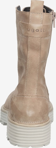 bugatti Lace-Up Ankle Boots in Beige