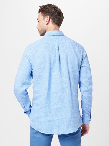 FYNCH-HATTON Slim Fit Skjorte i blå