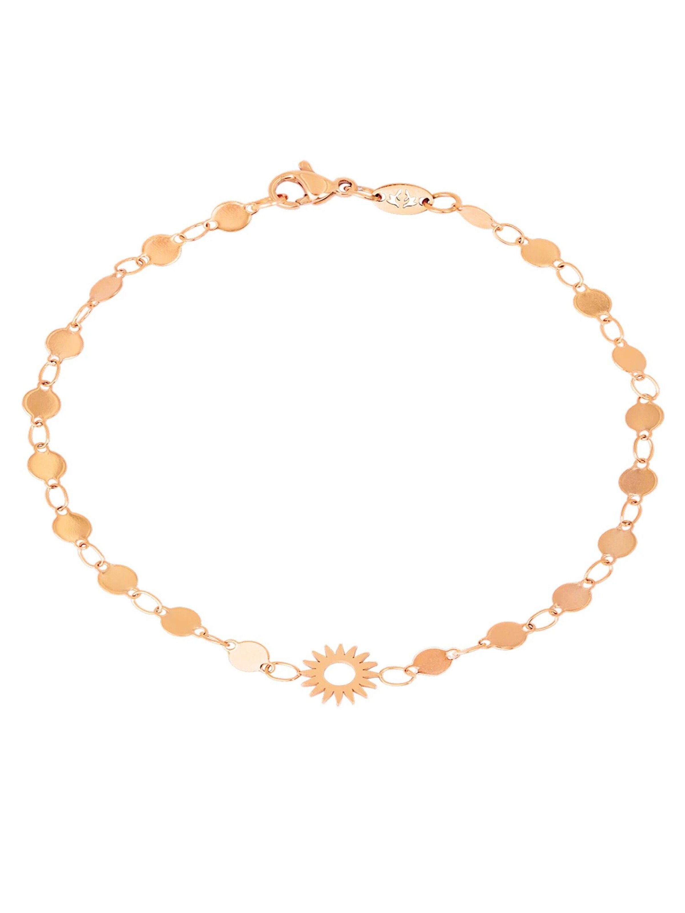Luamaya Armband 'Sunny Side Up Bracelet'‌‌‌ in Gold: Vorderseite
