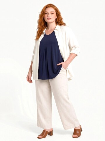 Shape Of You Blouse in Blauw