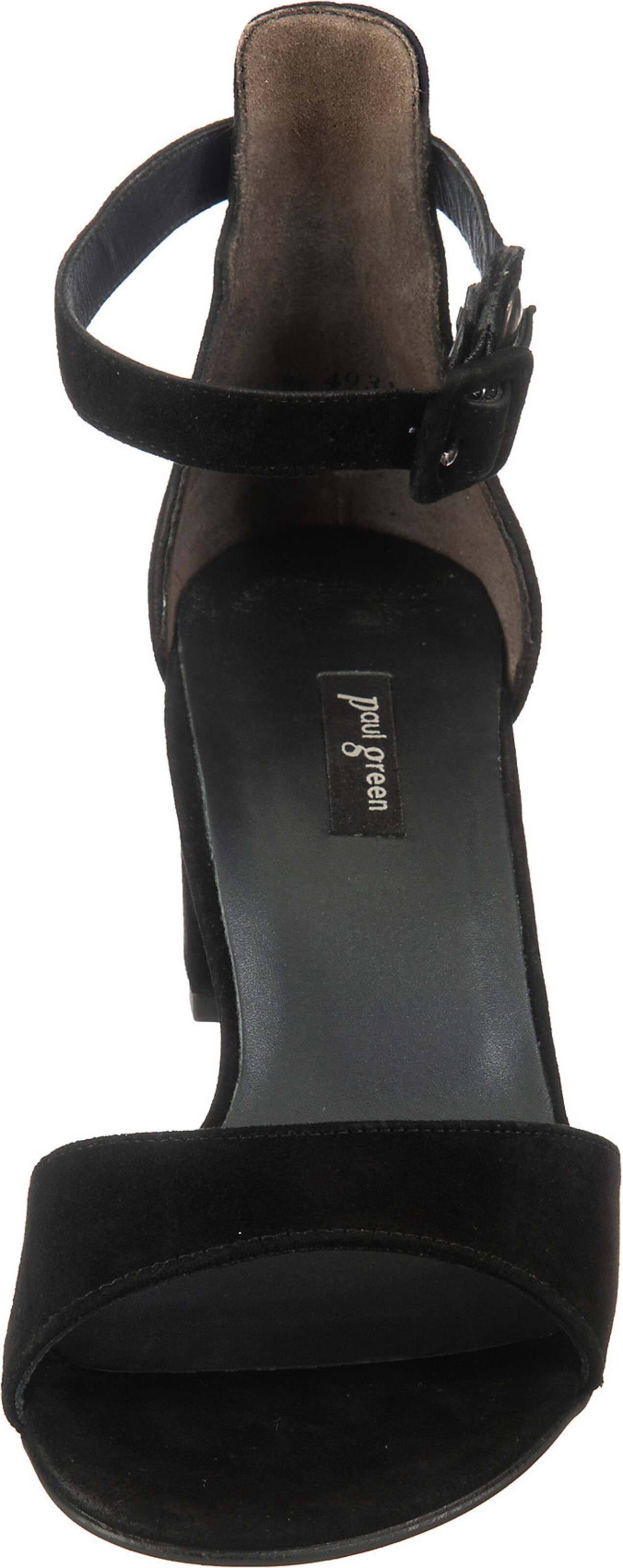 Paul Green Sandały z rzemykami w kolorze czarny