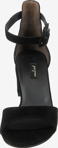 Paul Green Strap sandal in Black