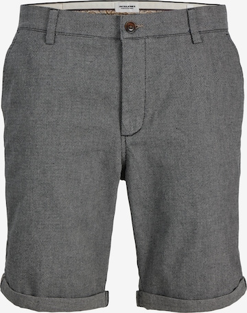 Pantalon chino JACK & JONES en gris : devant