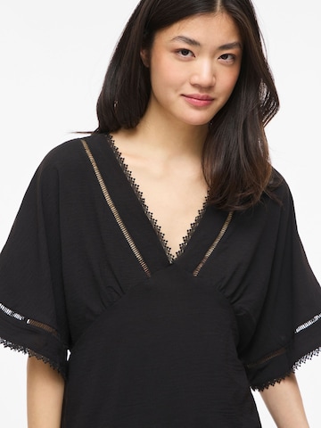 Chemisier 'VIRella' VILA en noir