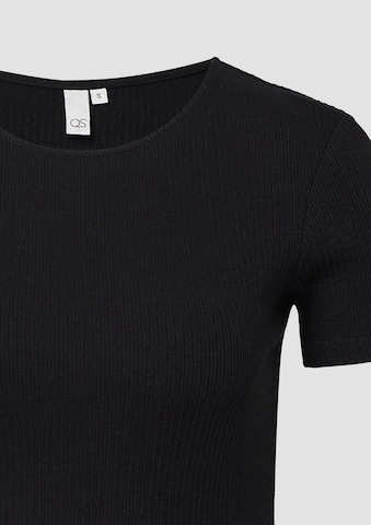 QS Shirt in Zwart