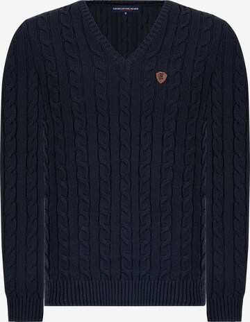 Giorgio di Mare Sweater 'Matteo' in Blue: front