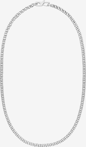 Chaîne GUESS en argent : devant