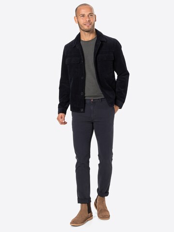 Coupe slim Pantalon chino HKT by HACKETT en bleu